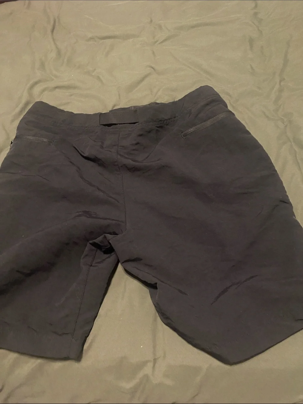 The North Face Men’s Black Swim Hybrids with Logo